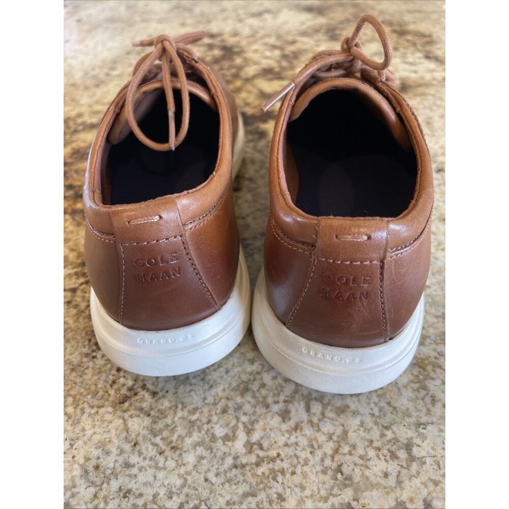 Cole Haan Men's Brown Leather Lace Up Grand Os Comfort Sneakers Size 8M - Picture 6 of 6